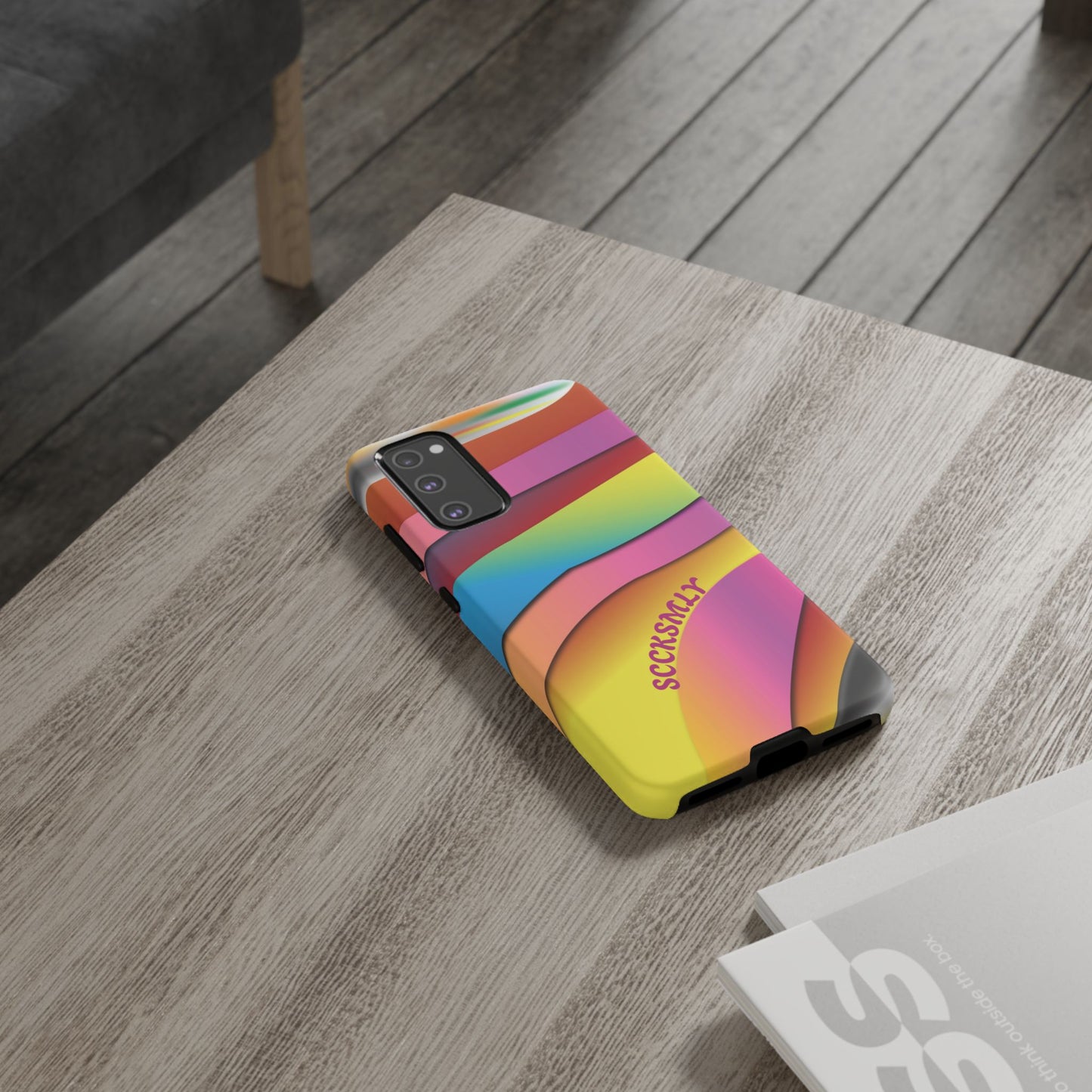 Modern Retro Rainbow Phone Case for Samsung