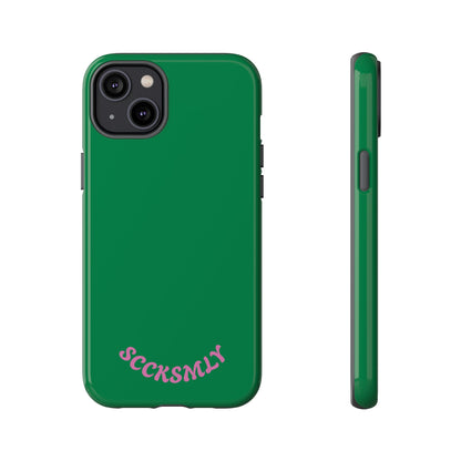 SOLID Garden Pink Tough Case for Apple