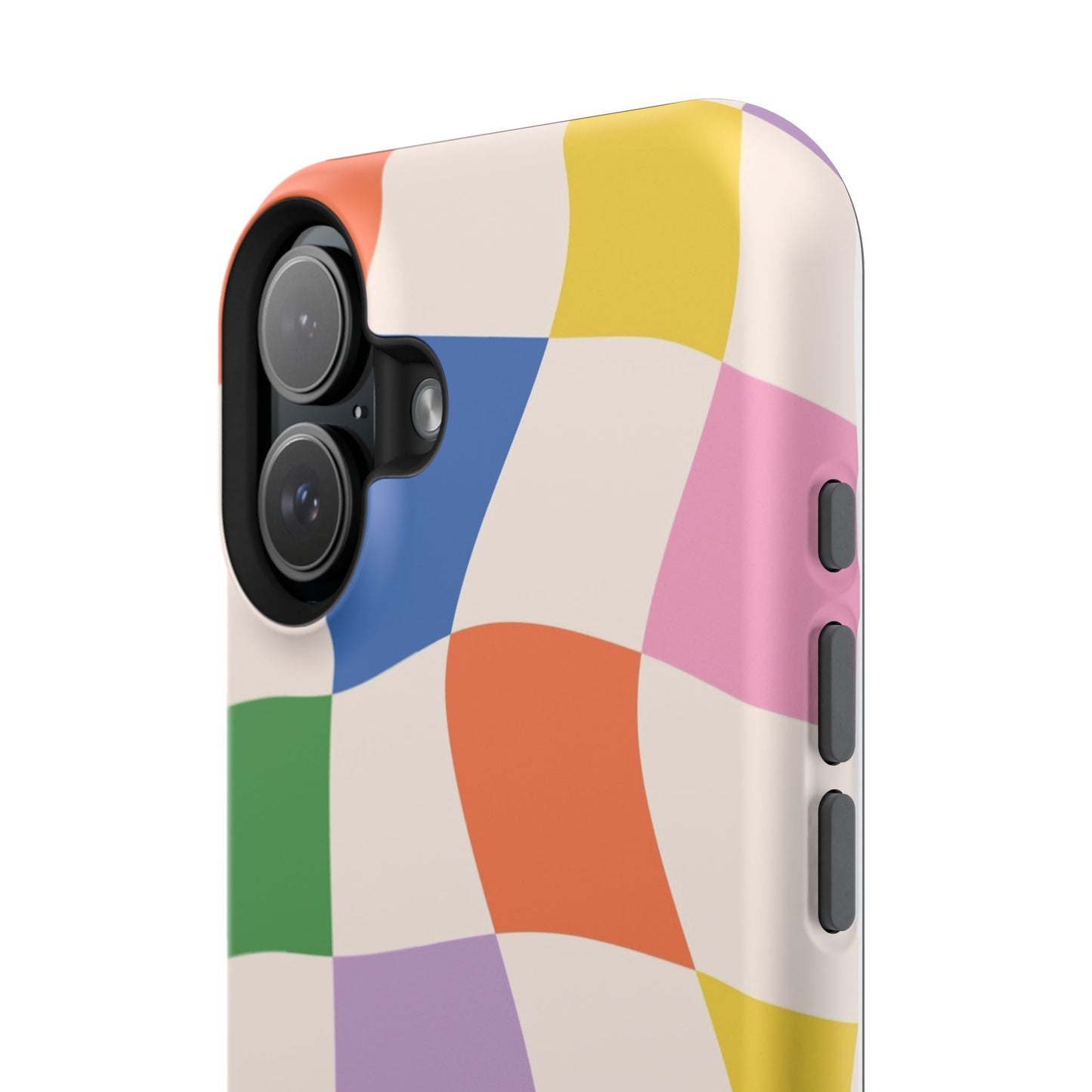 Checker Flicker Phone Case "IOS or Apple"