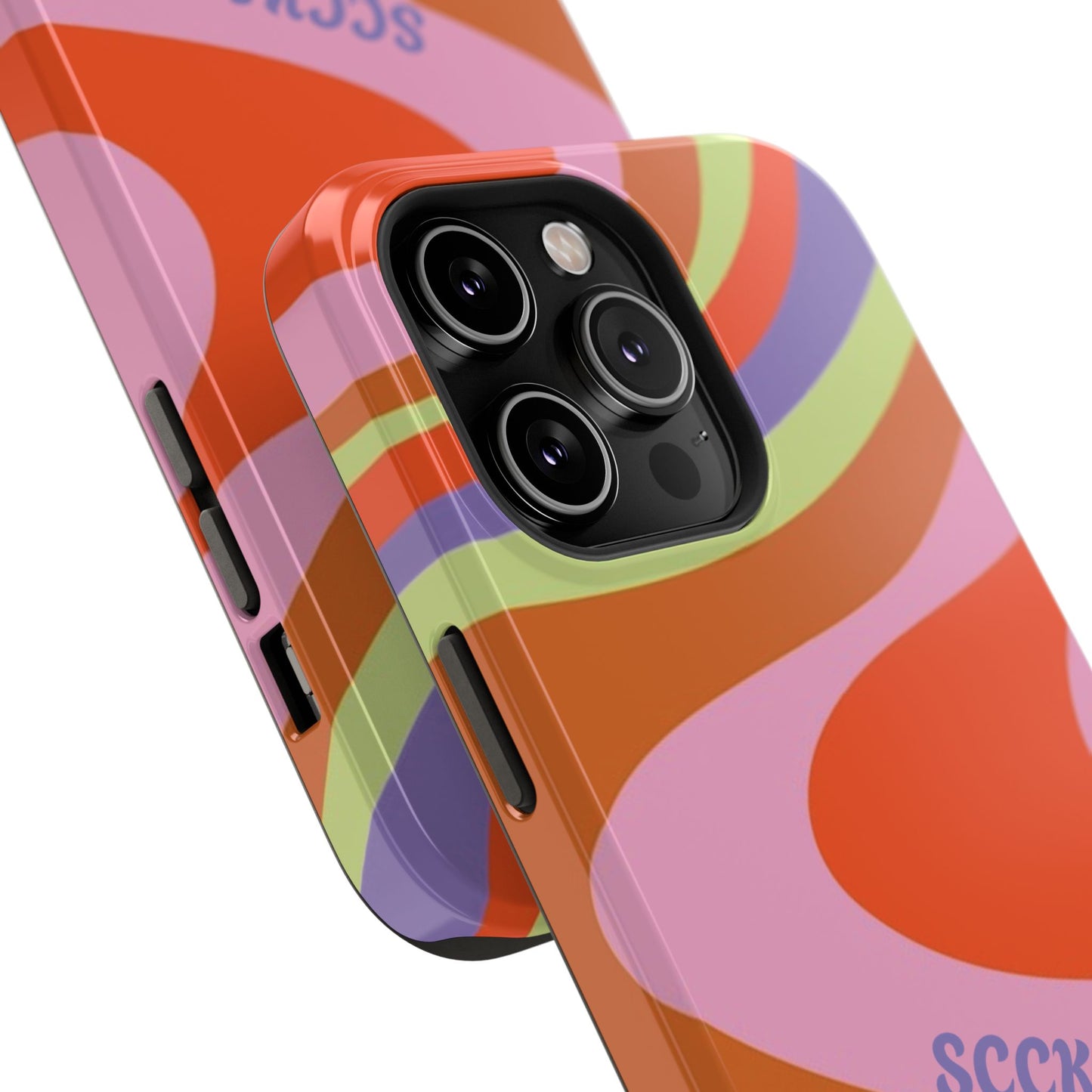 Curvy Swirl Phone Case for "IOS or Apple"