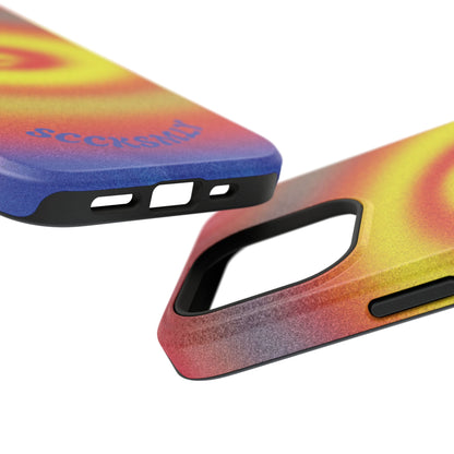 Toxic Spiral Tough Phone Case for Apple