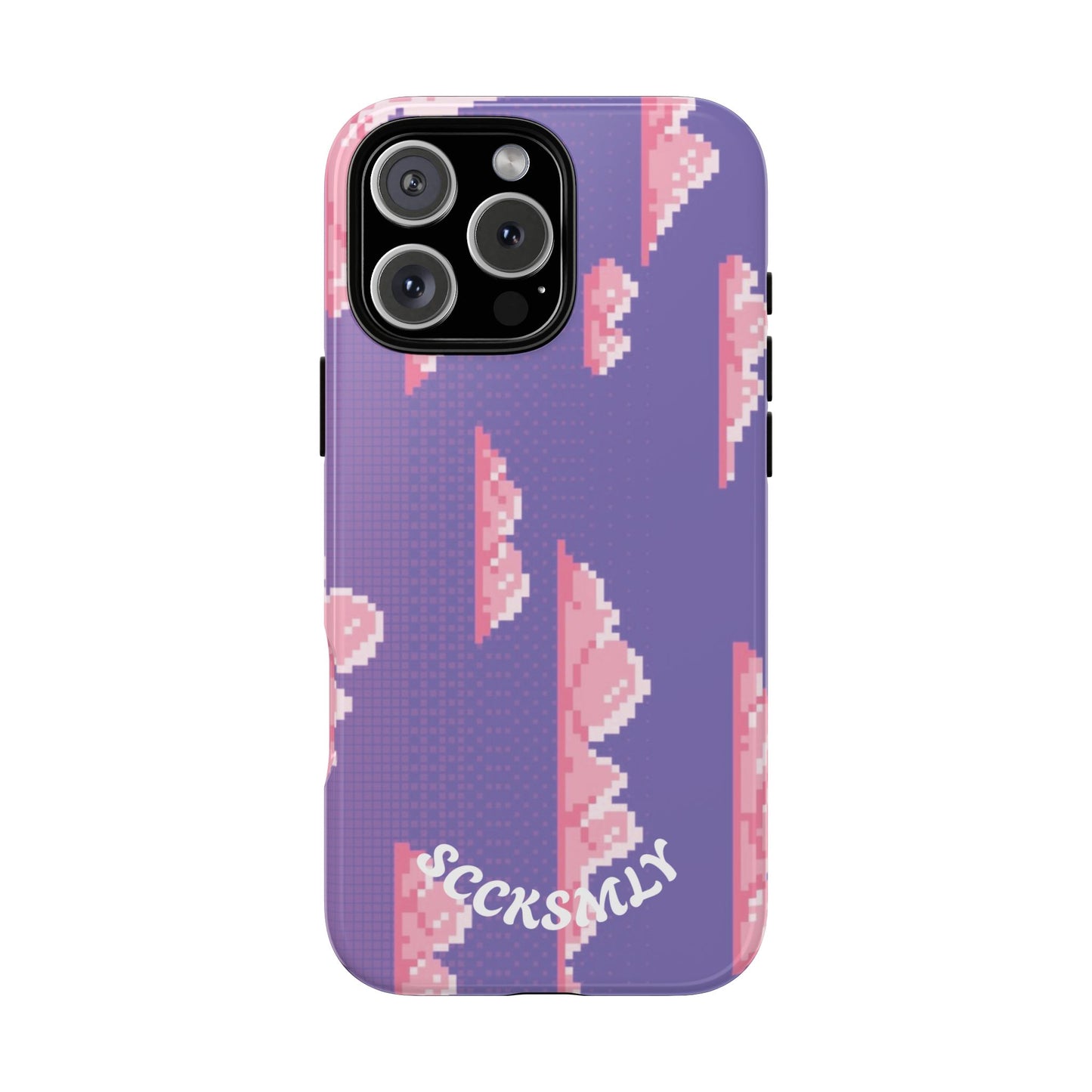 Purple Cotton Candy Sky Tough Phone Case for Apple