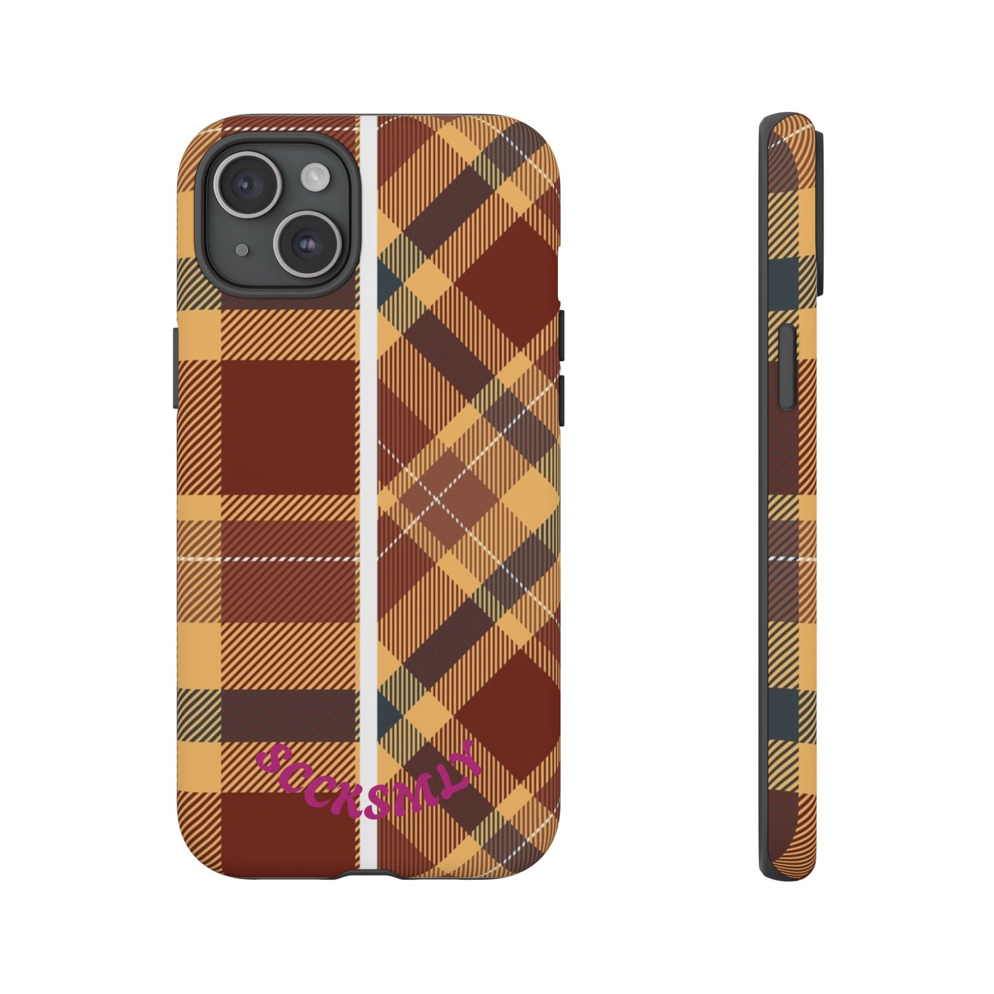 Autumn Plaid Phone Case for Apple