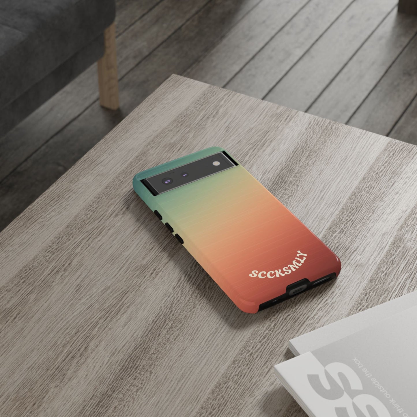 Warm Ombré Tough Phone Case for Google Pixel