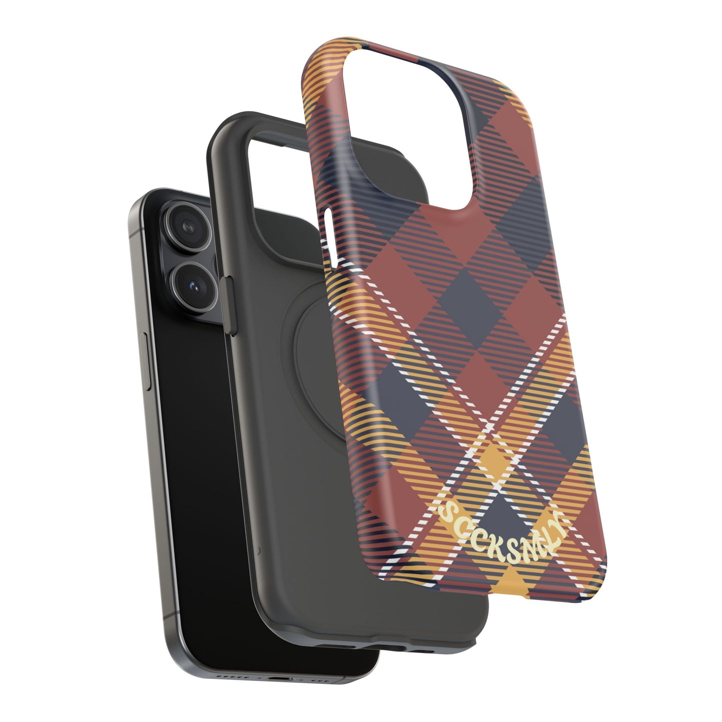Harvest Tartan Phone Case for Apple