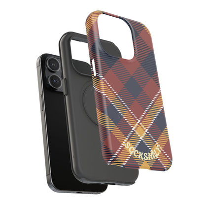 Harvest Tartan Phone Case for Apple