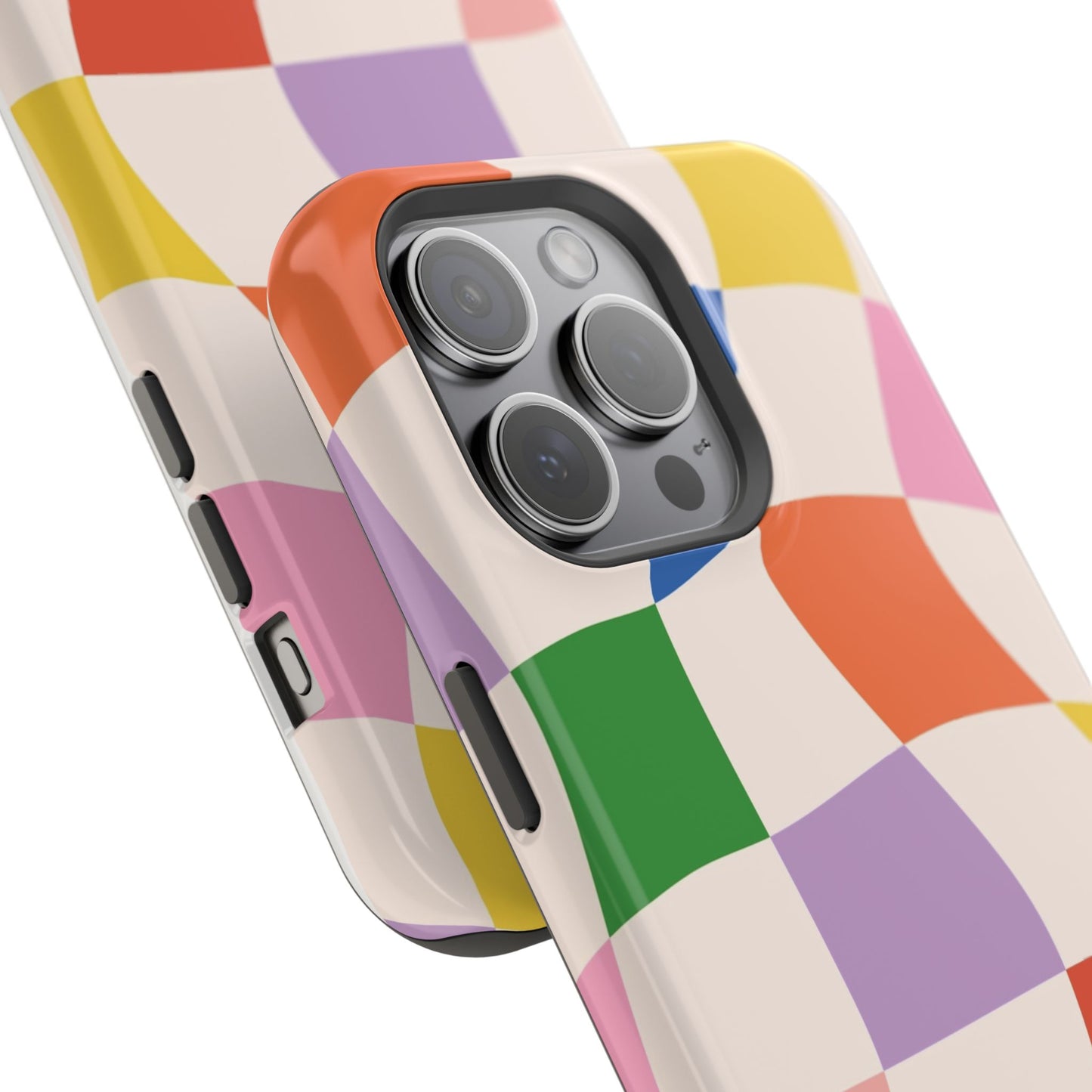 Checker Flicker Phone Case "IOS or Apple"