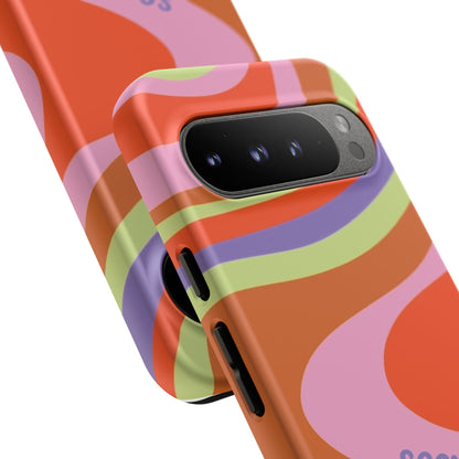 Curvy Swirl Phone Case for Google Pixel