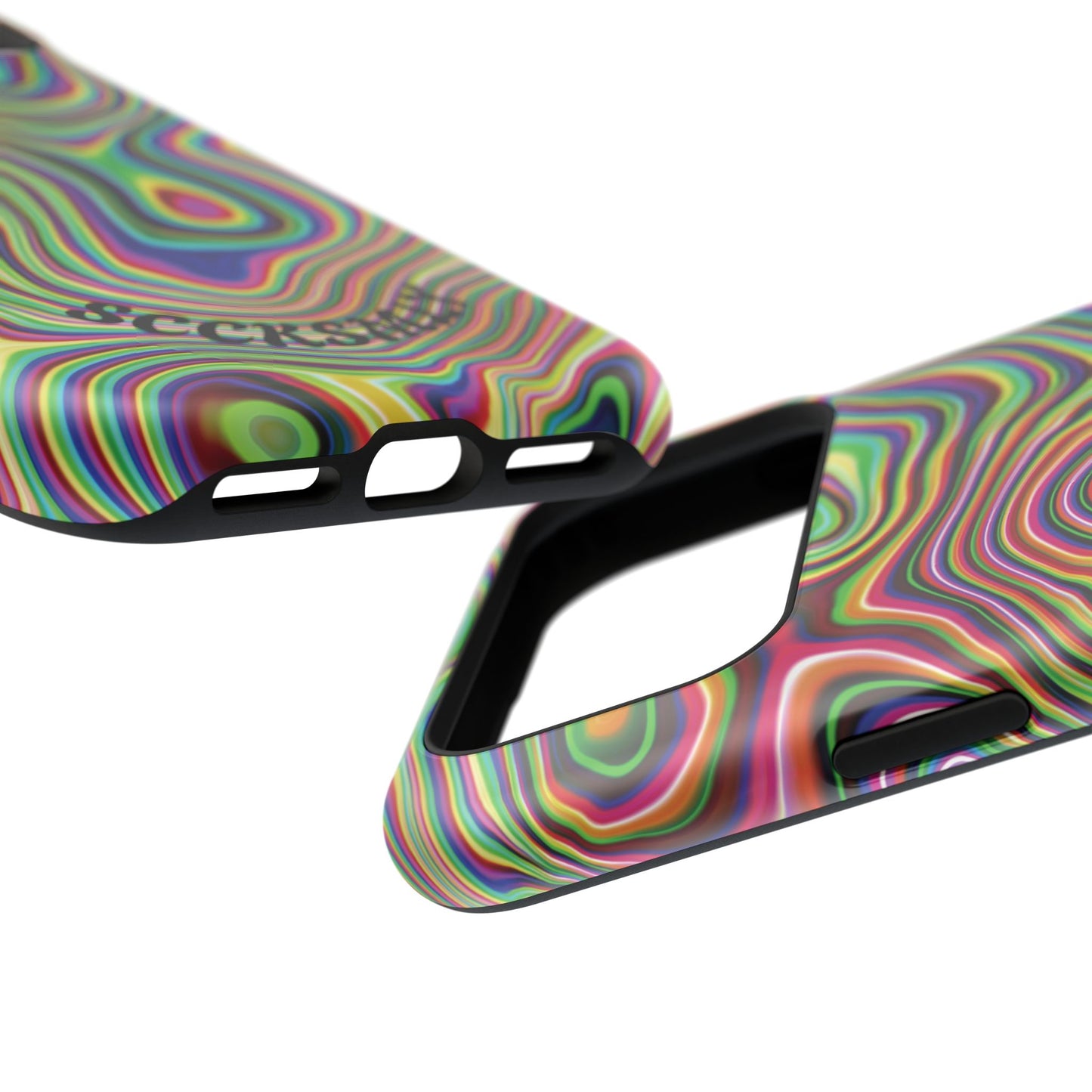 Acid Swirl Phone Case for Apple