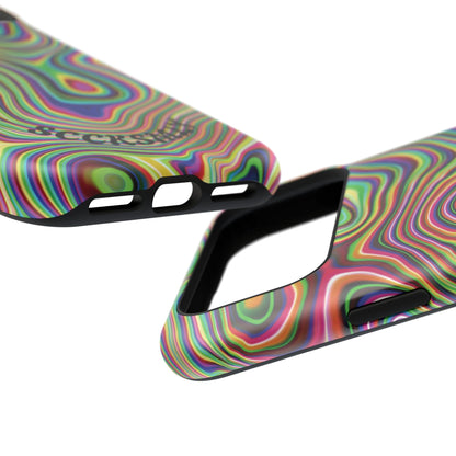 Acid Swirl Phone Case for Apple