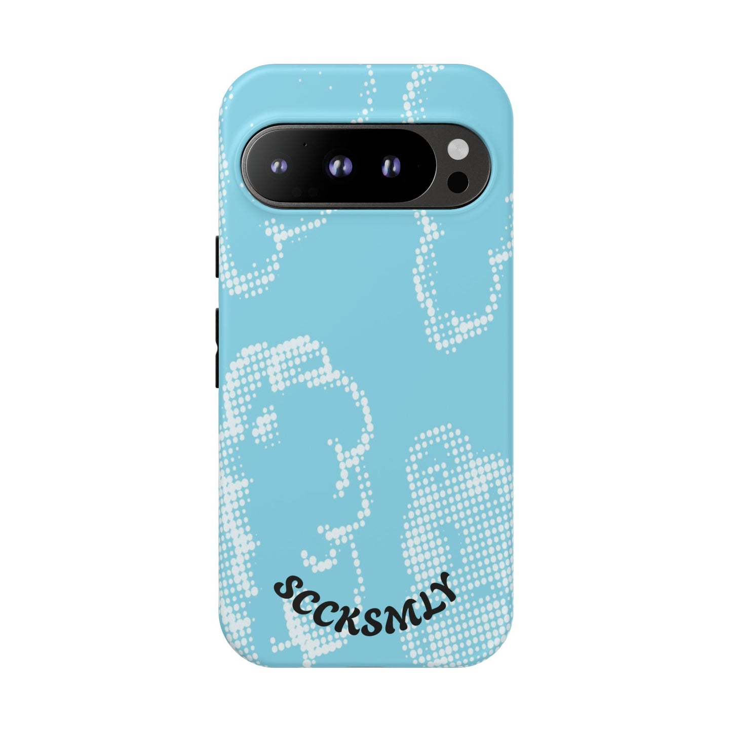 Comic Dot Sky Tough Phone Case for Google Pixel