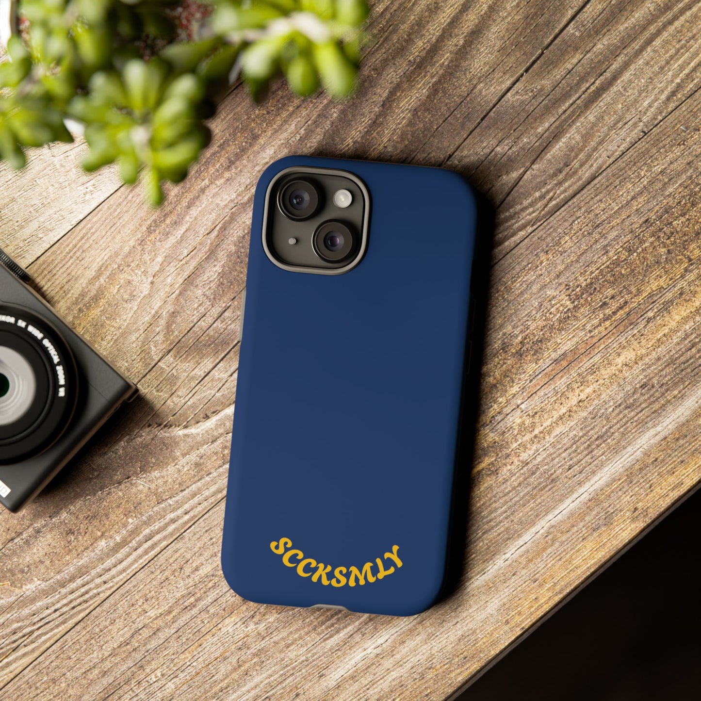 SOLID Cobalt Haze Tough Case for Apple