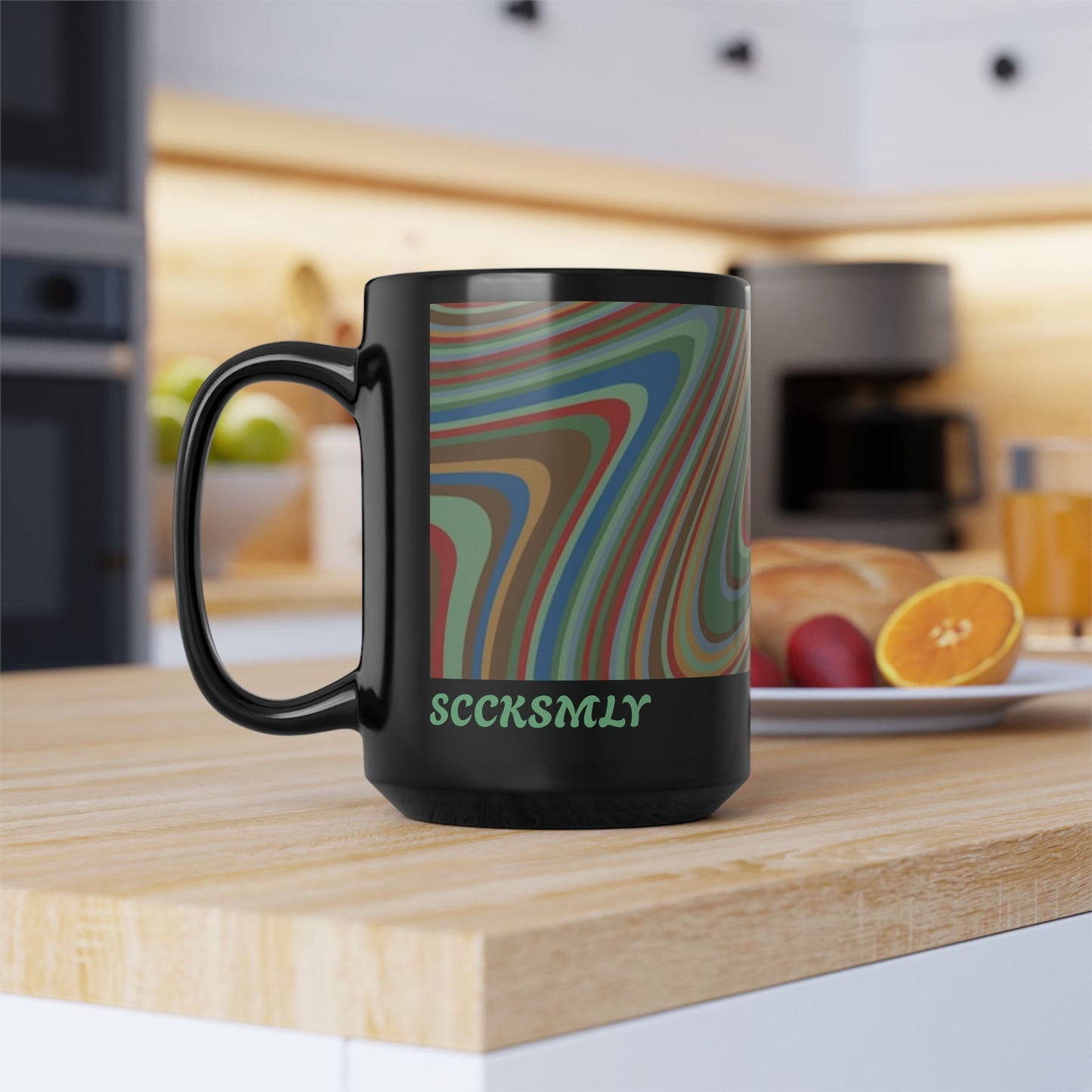 Mug The Morning Maze 15 oz - Black