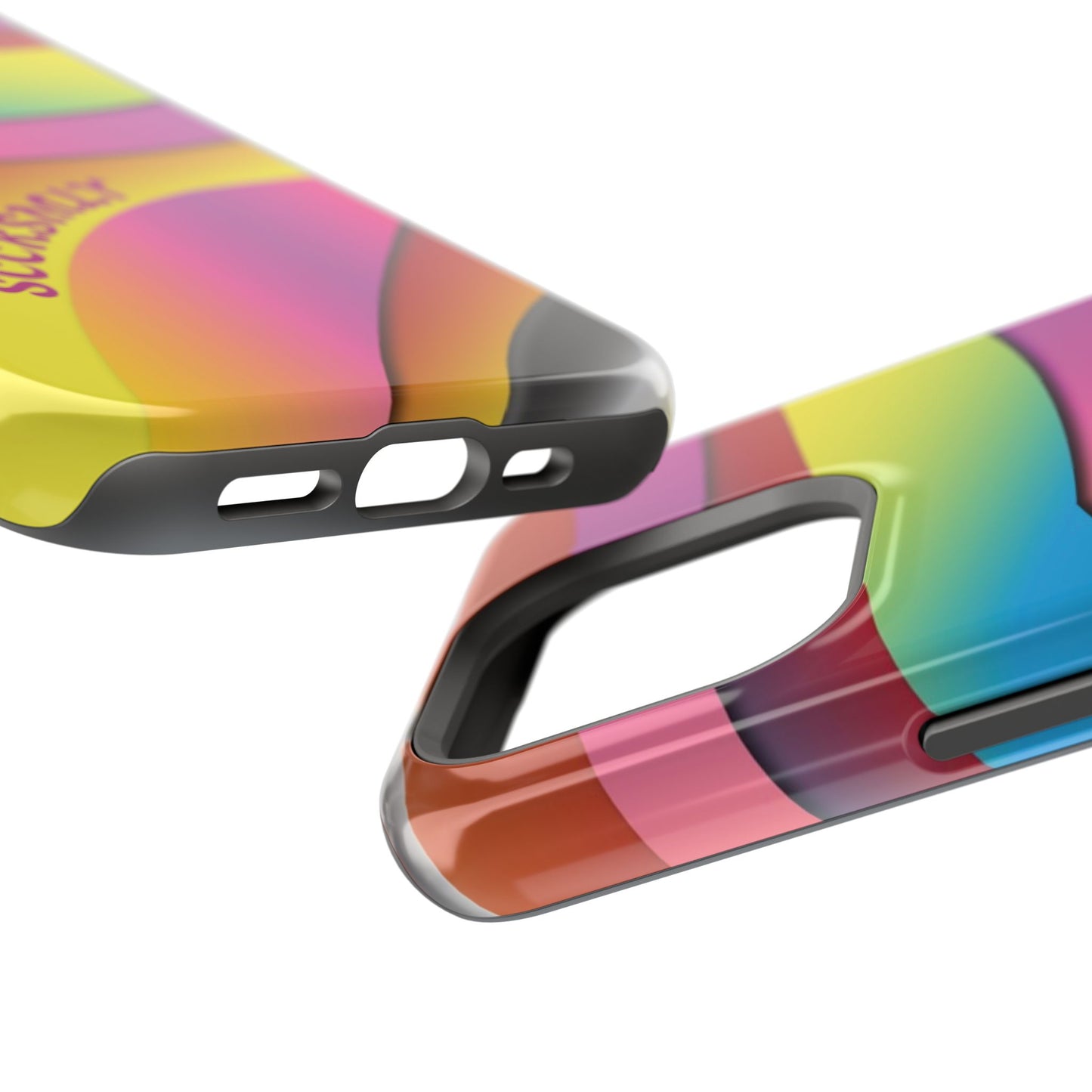 Modern Retro Rainbow Phone Case for Apple