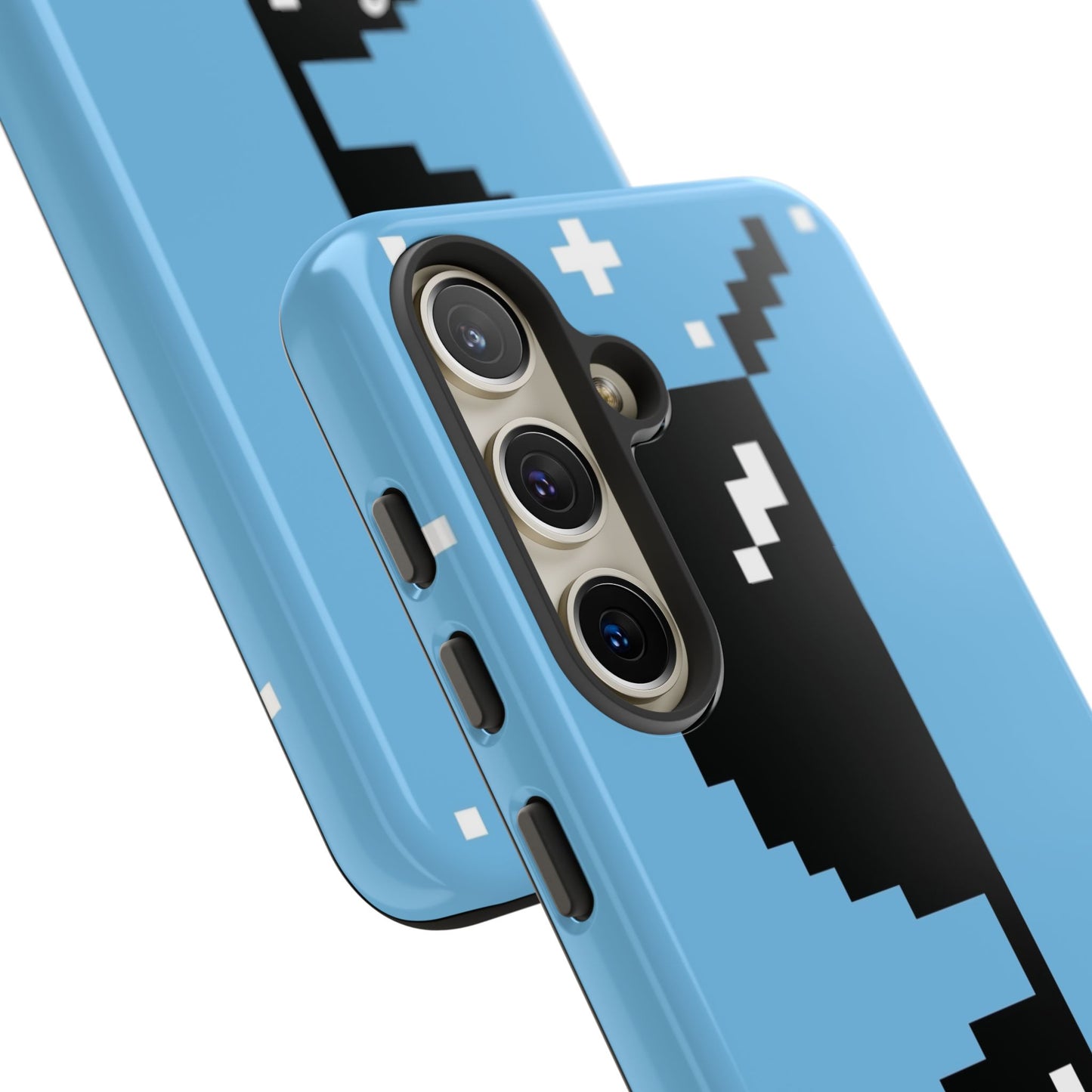 Pixel Glass Tough Phone Case for Samsung