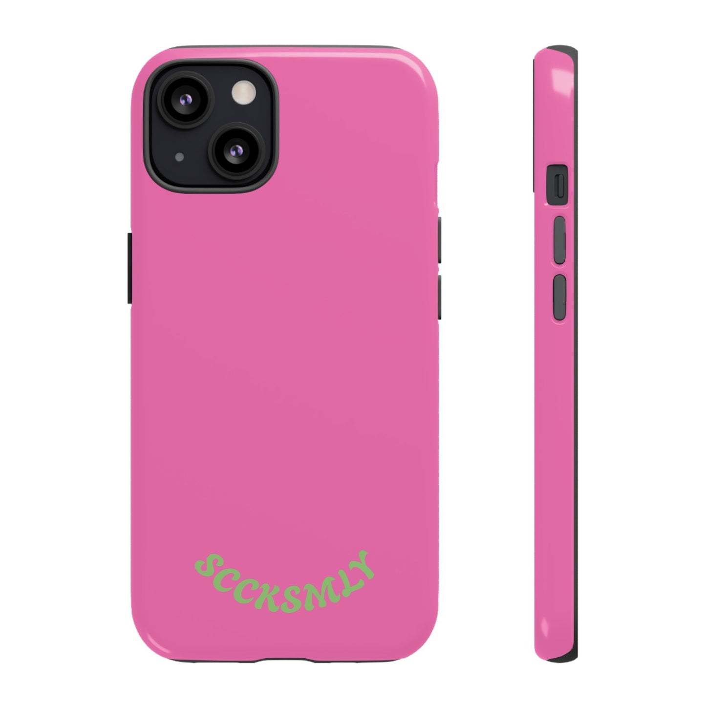 SOLID Sweet Static Pink Tough Case for Apple