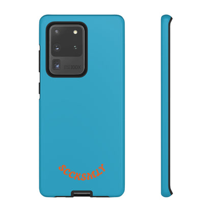 SOLID Blue Spook Tough Case for Samsung