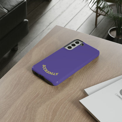 SOLID Dreamy Dusk Purple Tough Case for Samsung