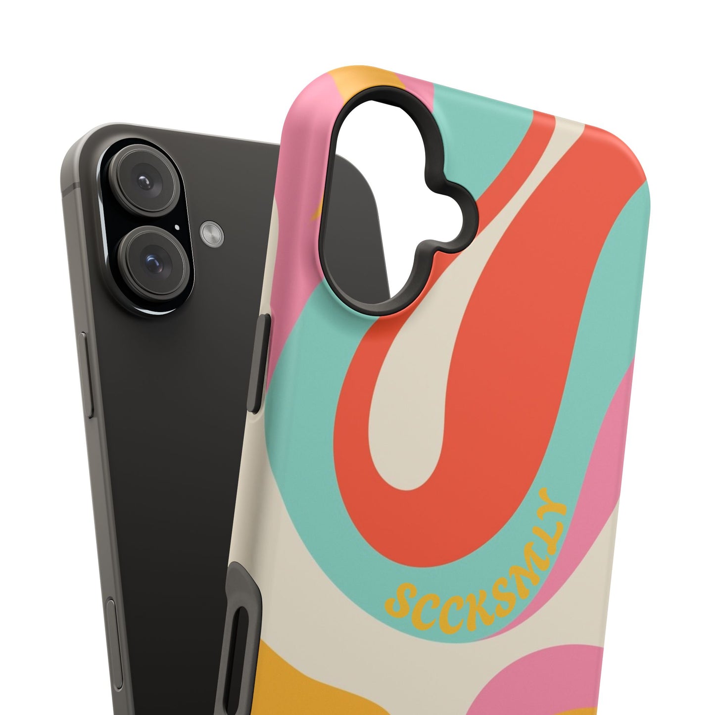 Psychodelic Acid Swirl Phone Case for Apple