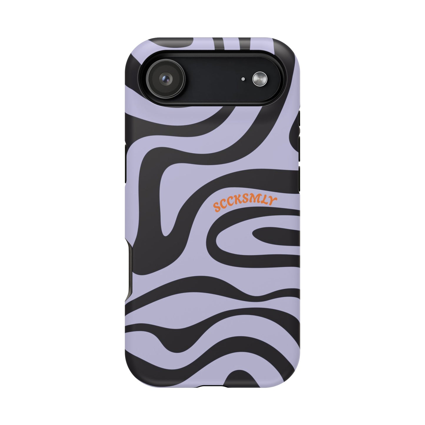 Purple Swirl Phone Case for Apple