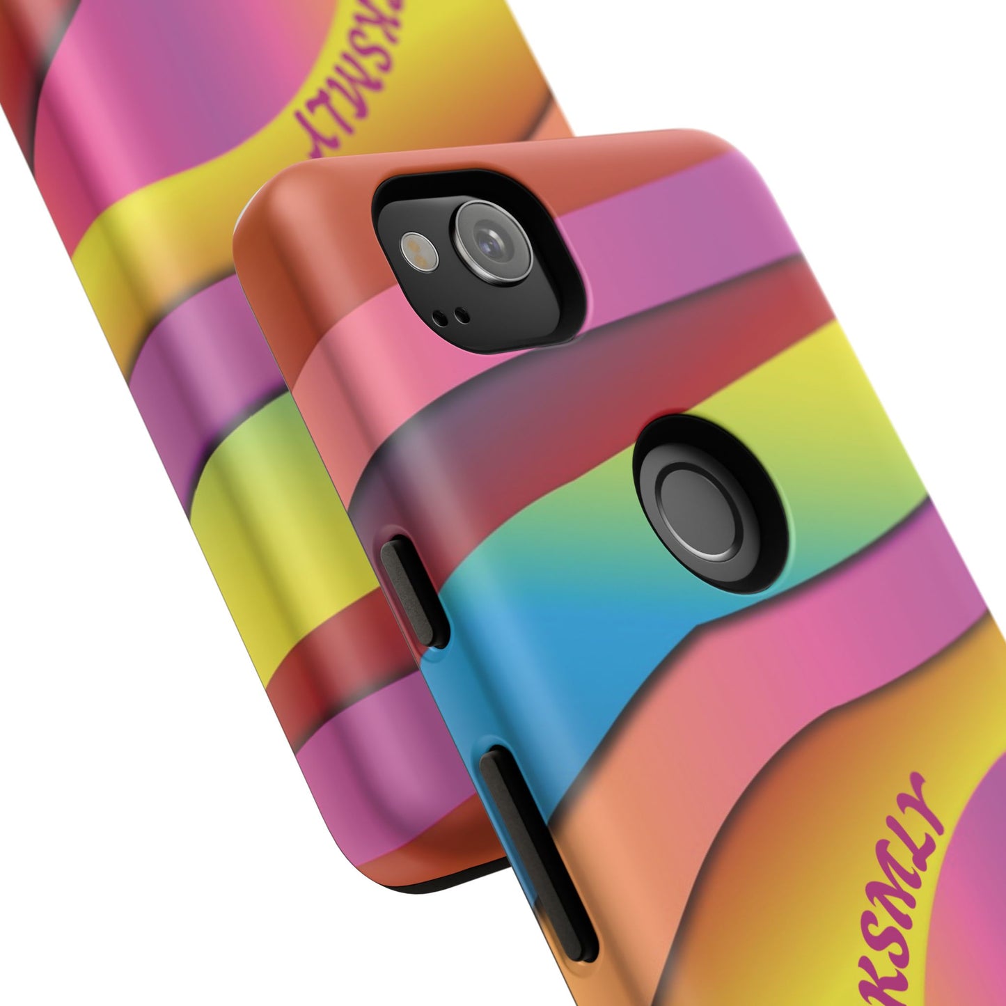 Modern Retro Rainbow Phone Case for Google Pixel