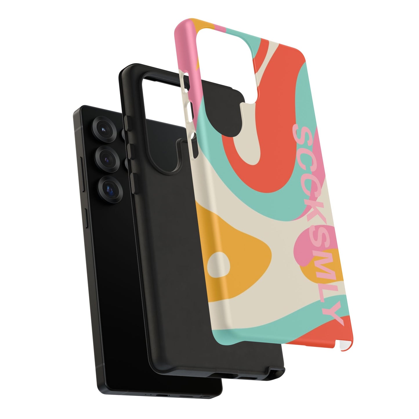 Psychodelic Acid Swirl Phone Case for Samsung