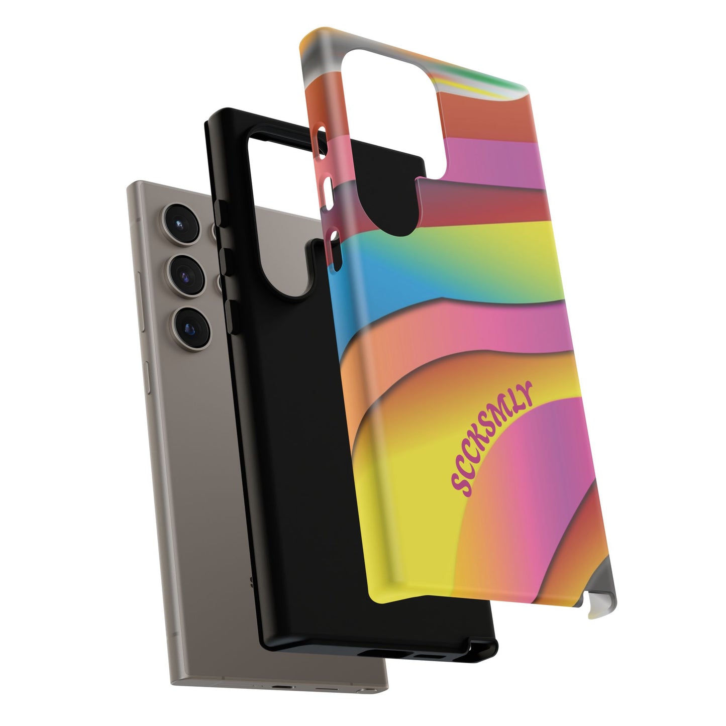 Modern Retro Rainbow Phone Case for Samsung