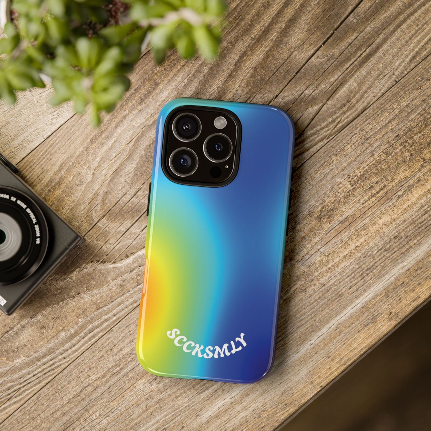 Gradient Heatwave Tough Phone Case for Apple