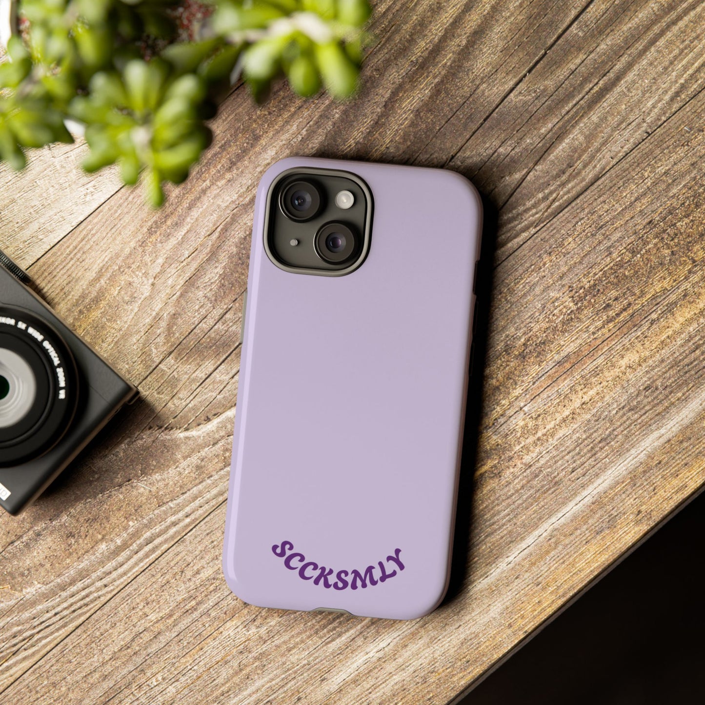 SOLID Morning Lilac Tough Case for Apple