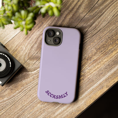 SOLID Morning Lilac Tough Case for Apple