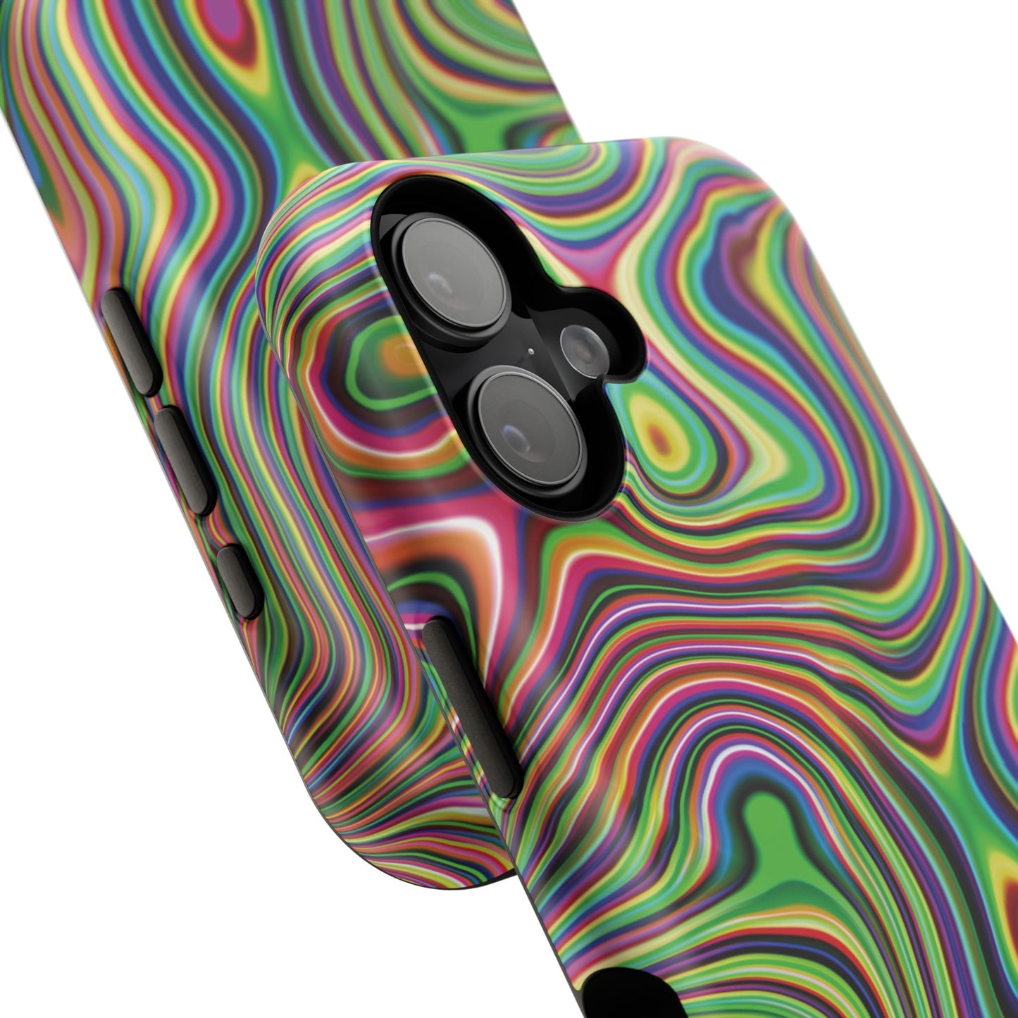 Acid Swirl Phone Case for Apple