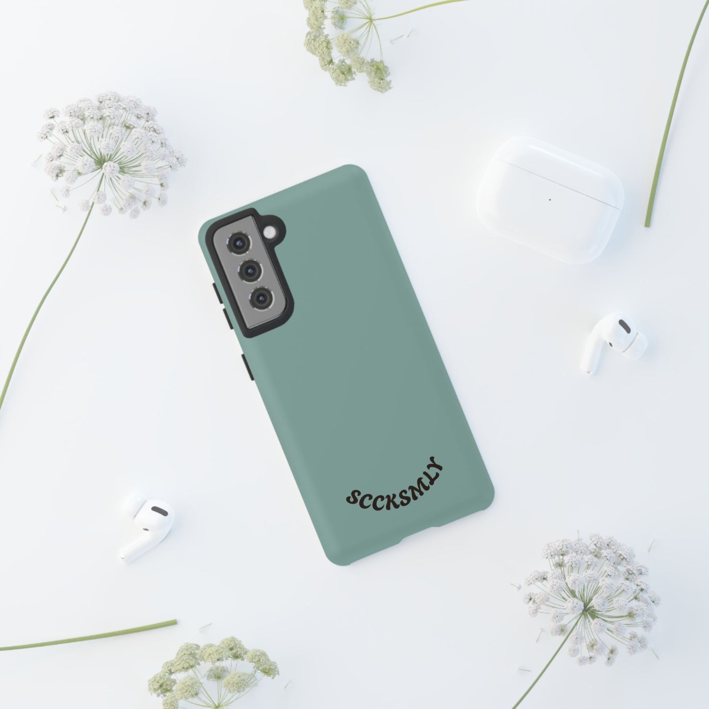 SOLID Fudge Mint Crunch Tough Phone Case for Samsung