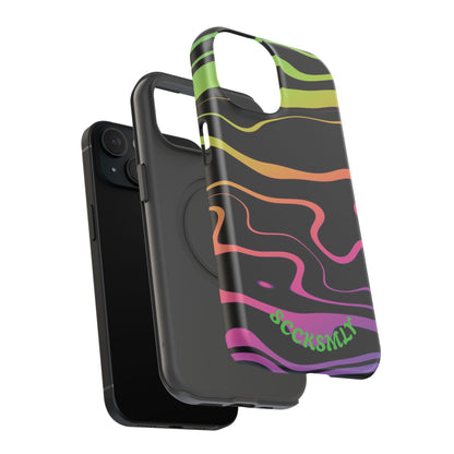 Dark Rainbow Phone Case for Apple