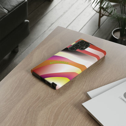 Neutral Waves Phone Case for Samsung