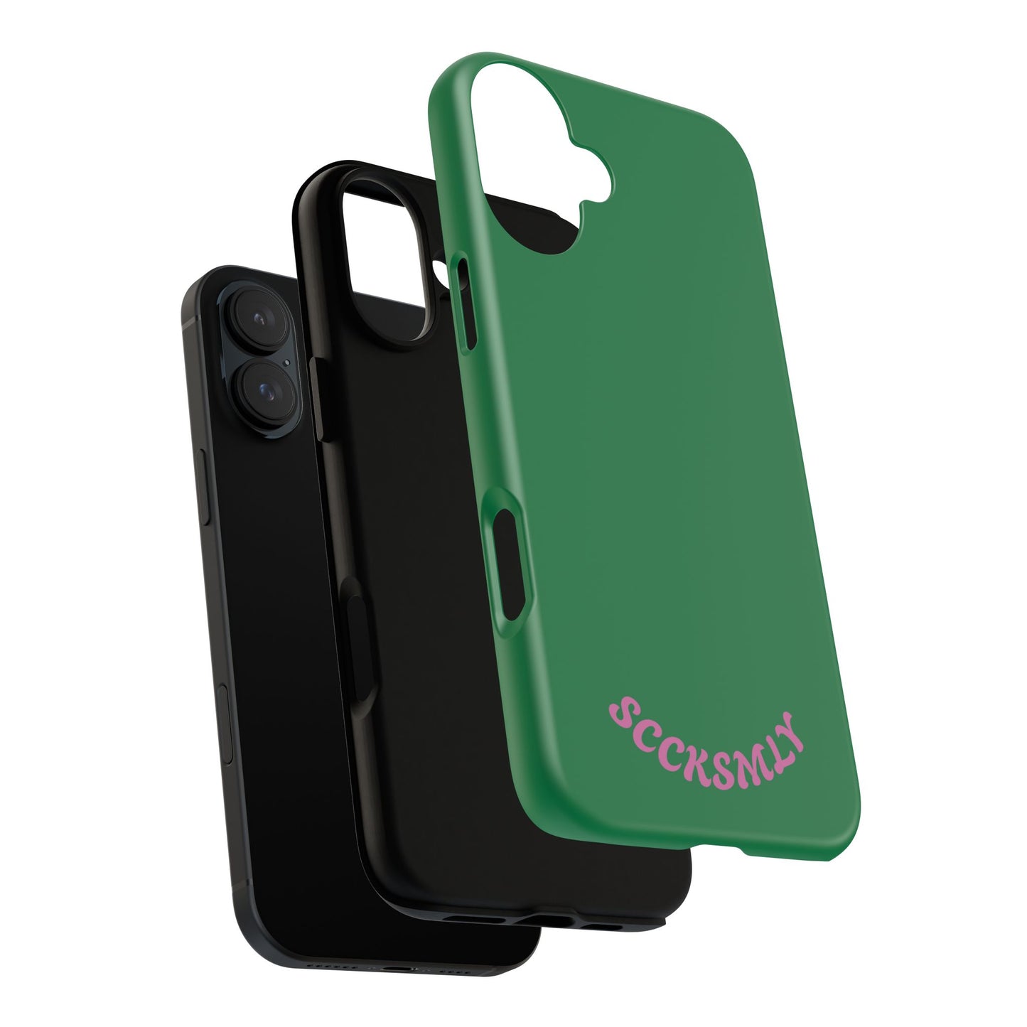 SOLID Garden Pink Tough Case for Apple