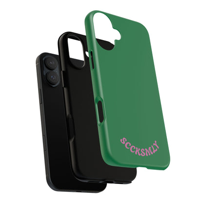 SOLID Garden Pink Tough Case for Apple