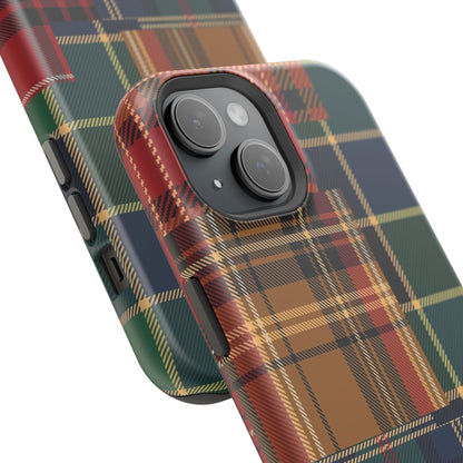 Heritage Hues Patchwork Tough Phone Case for Apple