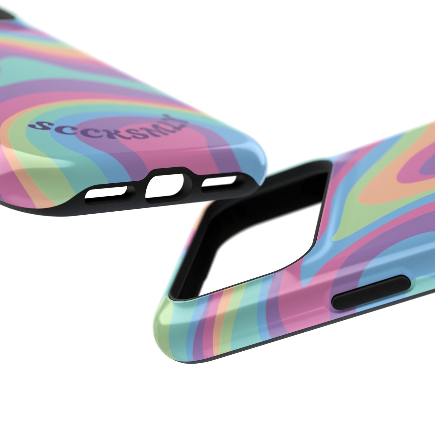 Pastel Swirl Phone Case for Apple