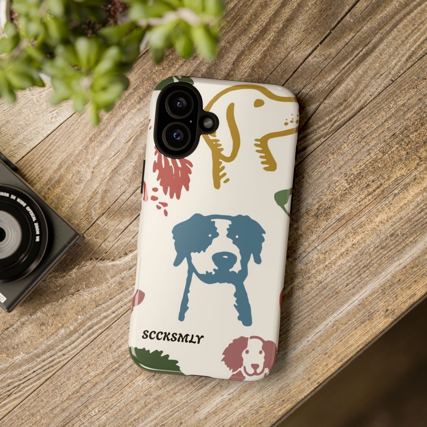 Paws & Portraits Tough Phone Case for Apple