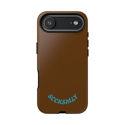 SOLID Chocolate Coco Tough Case for Apple