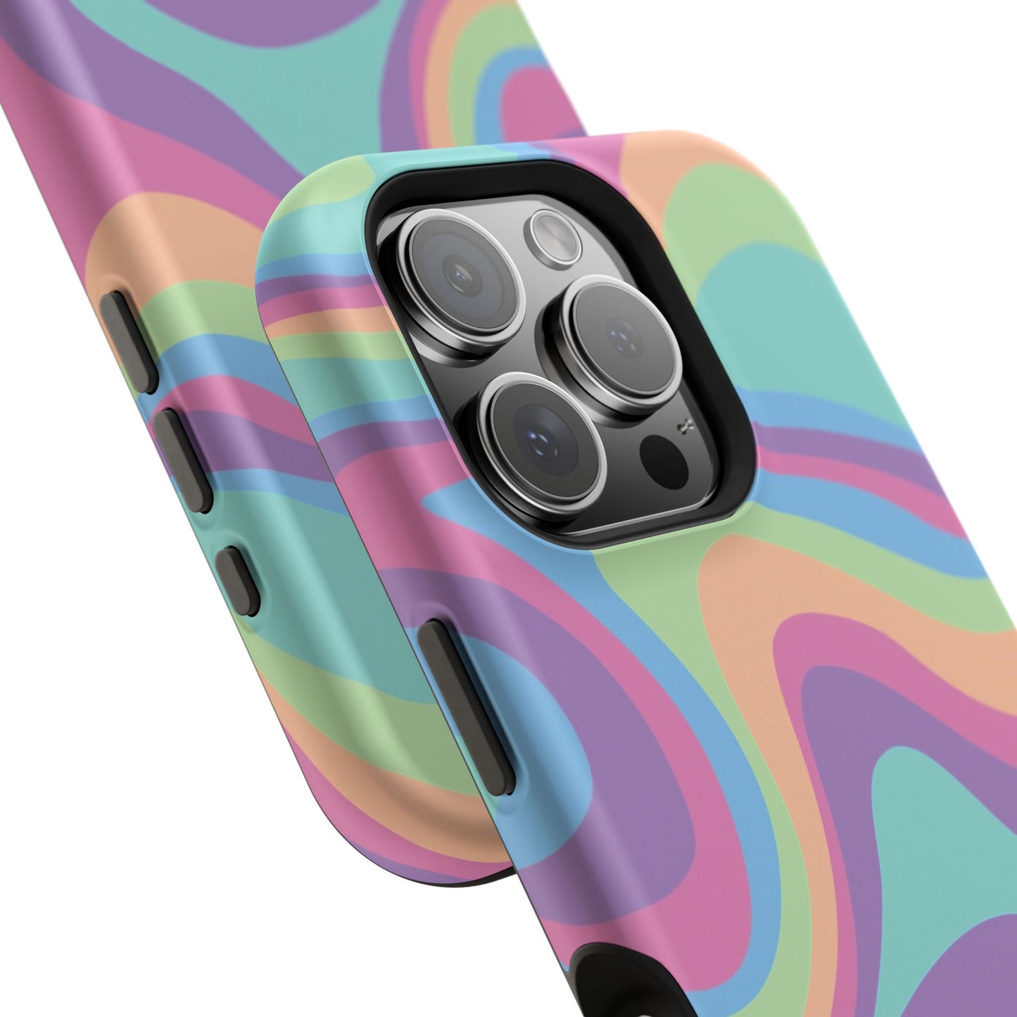 Pastel Swirl Phone Case for Apple