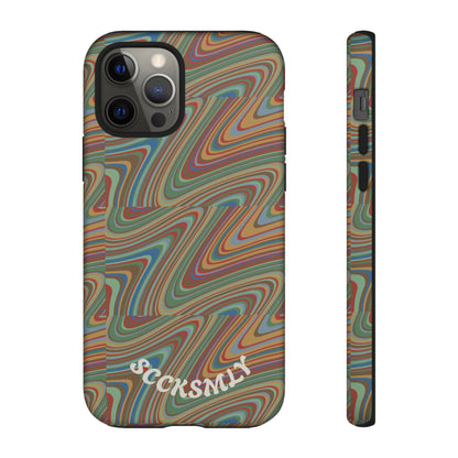 Earthly Waves Tough Phone Case for Apple