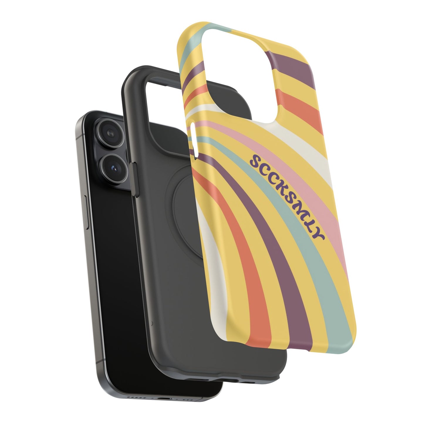 Vintage Groove Phone Case for Apple