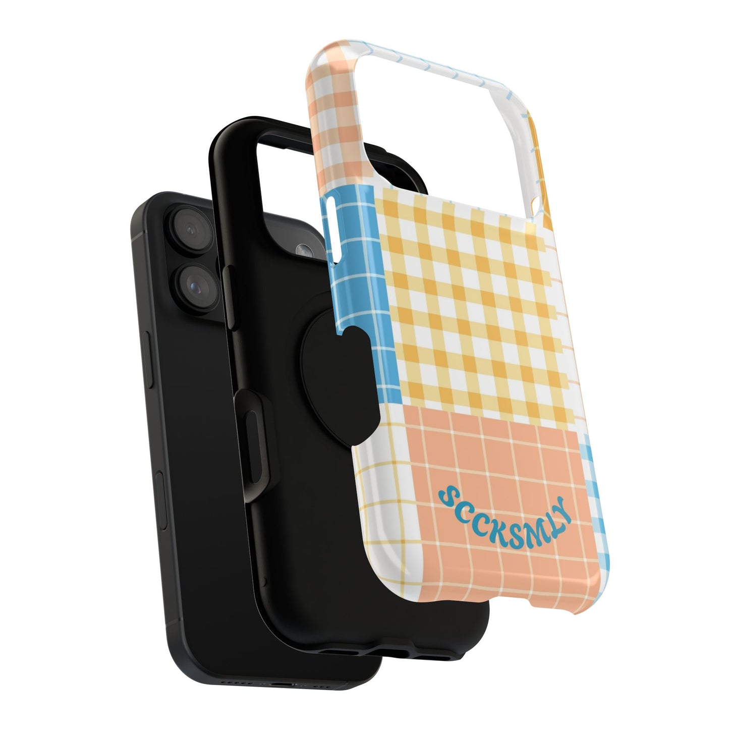 Joy Checkmate Phone Case for Apple