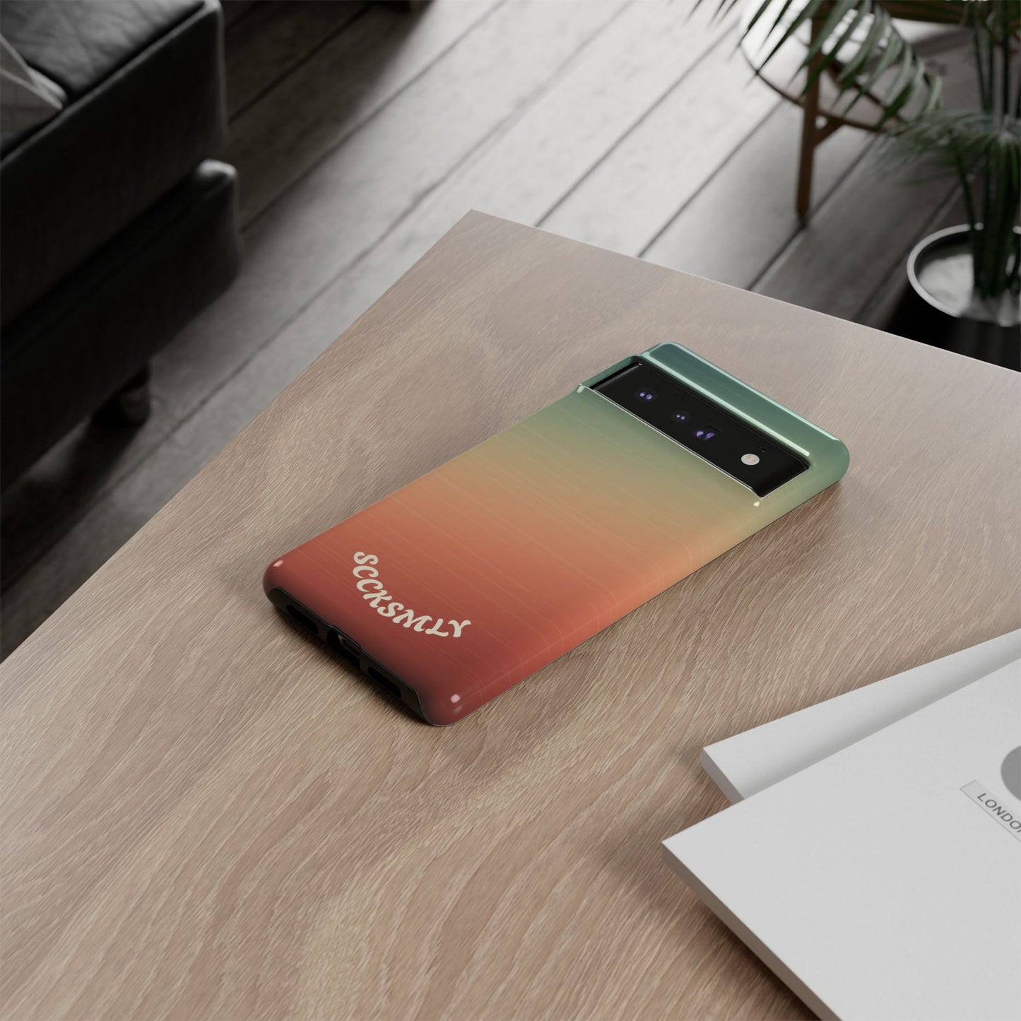 Warm Ombré Tough Phone Case for Google Pixel
