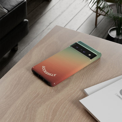 Warm Ombré Tough Phone Case for Google Pixel