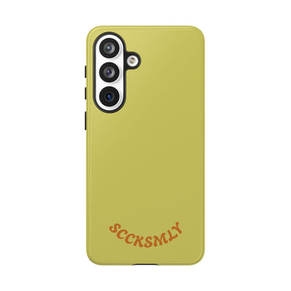 SOLID Lemon Dijon Glaze Tough Case for Samsung