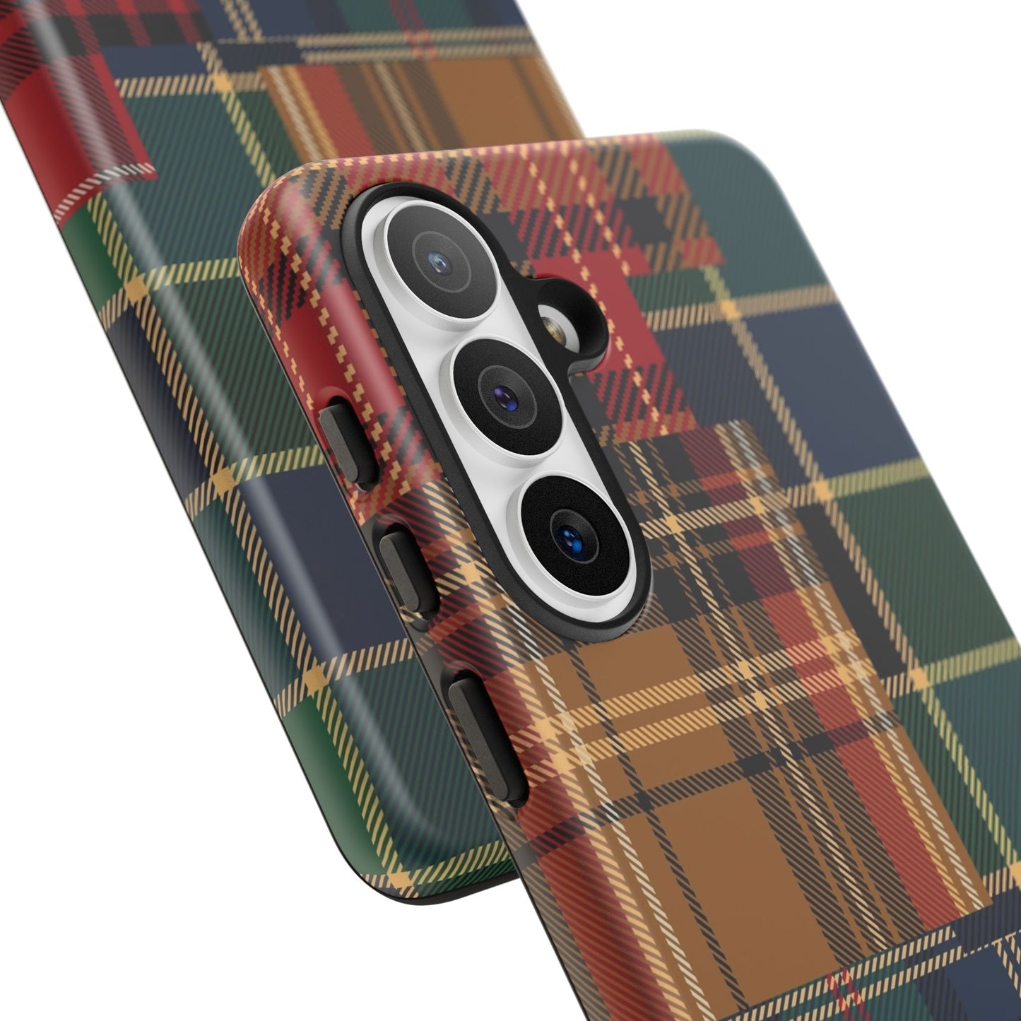 Heritage Hues Patchwork Tough Phone Case for Samsung
