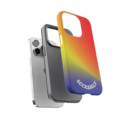 Volcanic Rain Tough Phone Case for Apple