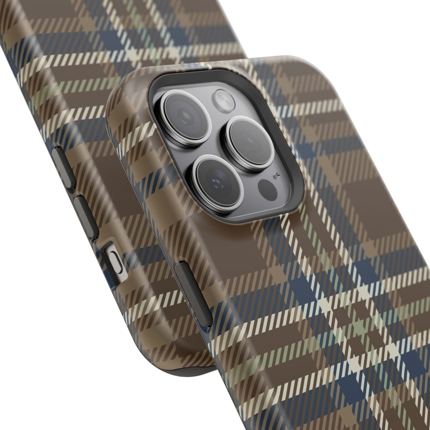 Earth and Sky Plaid Phone Case for Apple